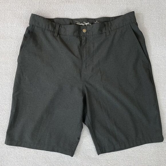 Panama Jack Stretch Comfort Chino Shorts Men’s Size 36 Grey Beach Golf Pockets - Picture 2 of 16